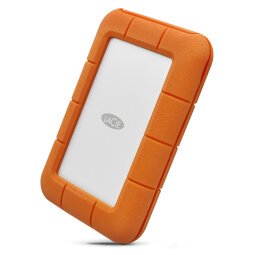 LaCie Rugged USB-C externe harde schijf 5 TB Grijs, Geel