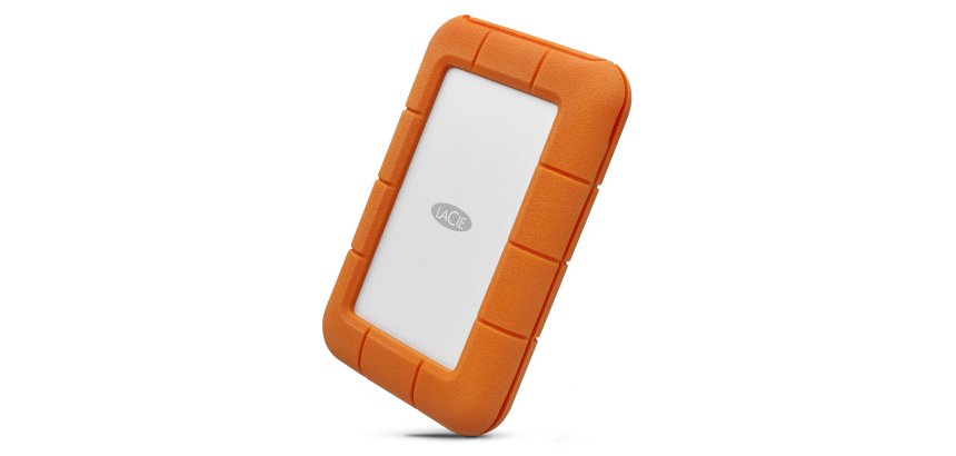 LaCie Rugged USB-C disque dur externe 5 To USB Type-C 3.2 Gen 1 (3.1 Gen 1) Gris, Jaune