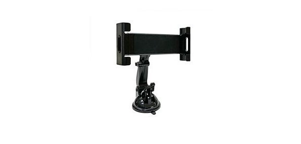 DLH Support voiture ou bureau universel avec bras articule 2 axes pour tablette jusque 10.5"