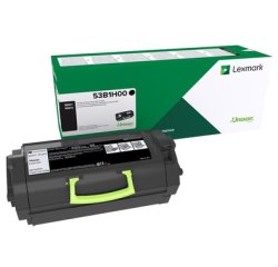 Lexmark 53B2H00 cartucho de tóner 1 pieza(s) Original Negro