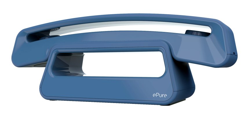 Alcatel ePure#3 Iconic Telefono DECT Identificatore di chiamata Blu