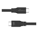 MediaRange MRCS218 câble USB USB 3.2 Gen 1 (3.1 Gen 1) 3 m USB C 10 Gbit/s 100 W Noir