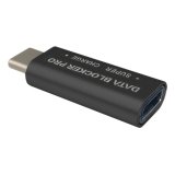 DLH DY-TU5072 changeur de genre de câble USB-C Noir