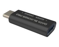 DLH DY-TU5072 changeur de genre de câble USB-C Noir