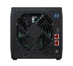 Asustor AS5404T serveur de stockage NAS Intel® Celeron® N5105 4 Go DDR4 0 To ADM Noir