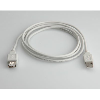 VALUE USB 2.0 Cable, Type A, 3.0 m cavo USB 3 m USB A Bianco