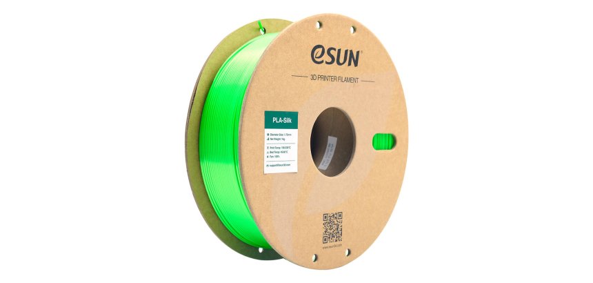 eSUN PLA-Silk Polylactic Acid (PLA) Green 1 kg