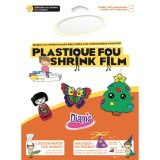 Pochette de 7 feuilles A4 de plastique dingue DIAM'S cristal lisse