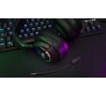 The G-Lab KORP IRIDIUM Auriculares Inalámbrico y alámbrico Diadema Juego USB Tipo C Bluetooth Negro