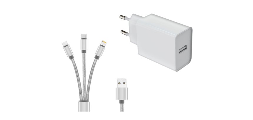 DLH DY-AU5092W chargeur d'appareils mobiles Tablette, téléphone Blanc Secteur Intérieure
