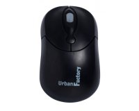 Urban Factory Big Crazy Mouse ratón Oficina Ambidextro USB tipo A Óptico 800 DPI