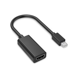 Hamlet XVAMDP-HDMI video cable adapter Mini DisplayPort Black
