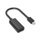 Hamlet XVAMDP-HDMI video cable adapter Mini DisplayPort Black