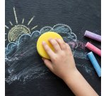 Primo 0032GC18IS gesso per lavagna Bianco, Giallo, Arancione, Lillà, Rosa, Azzurro, Verde 18 pz