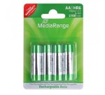 Pile mediarange alcaline aa rechargeable blister 4 unités
