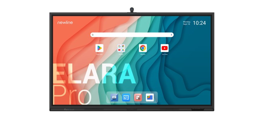 Newline Elara Pro pizarra blanca interactiva 190,5 cm (75") 3840 x 2160 Pixeles Pantalla táctil Negro