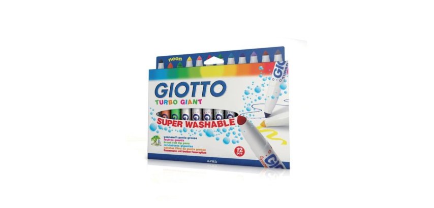 Giotto Turbo Giant felt pen Multicolour 6 pc(s)