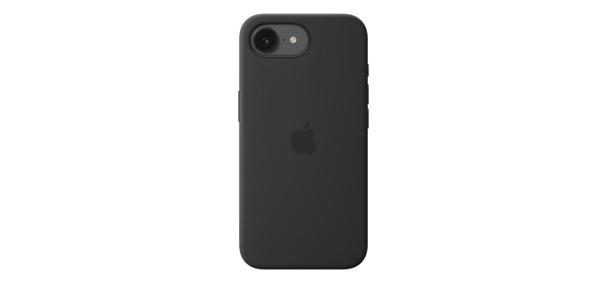 Apple Coque en silicone avec MagSafe pour iPhone 17e - Noir