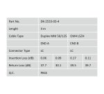 Digitus Cable de conexión multimode de fibra óptica, OM4, LC/LC