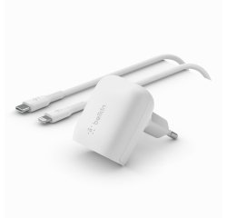 Belkin WCA006vf1MWH-B5 Smartphone Blanco Corriente alterna Carga rápida Interior