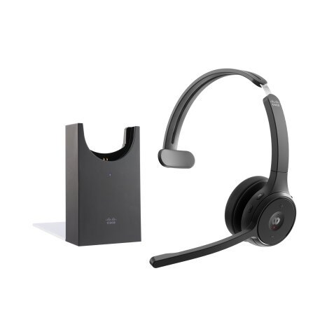 Cisco HS-WL-721-BUNAS-C écouteur/casque Sans fil Arceau Bureau/Centre d'appels Bluetooth Socle de chargement Noir