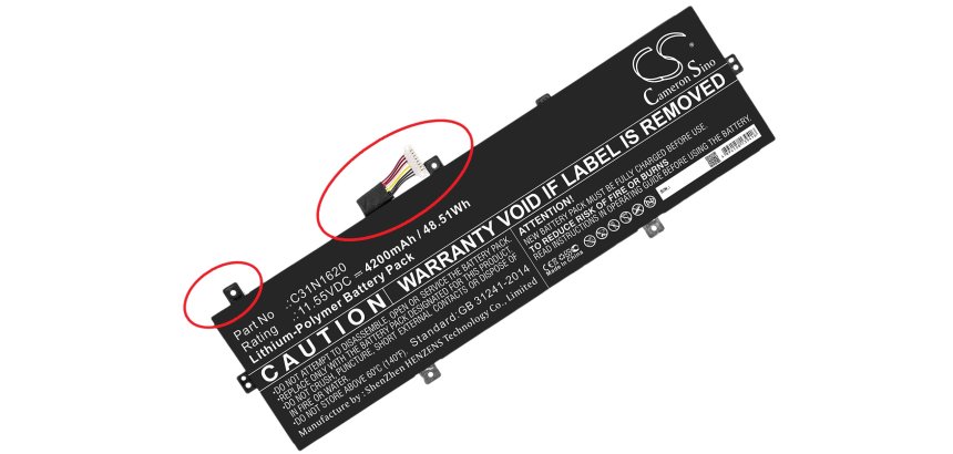 DLH AASS4879-B049Y2 composant de laptop supplémentaire Batterie