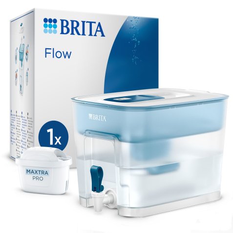 BRITA FRANCE Carafe Flow + 1 cartouche MAXTRA PRO
