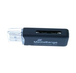 MediaRange MRCS507 memory card reader USB 3.2 Gen 1 (3.1 Gen 1) Internal Black