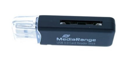 MediaRange MRCS507 lecteur de carte mémoire USB 3.2 Gen 1 (3.1 Gen 1) Interne Noir