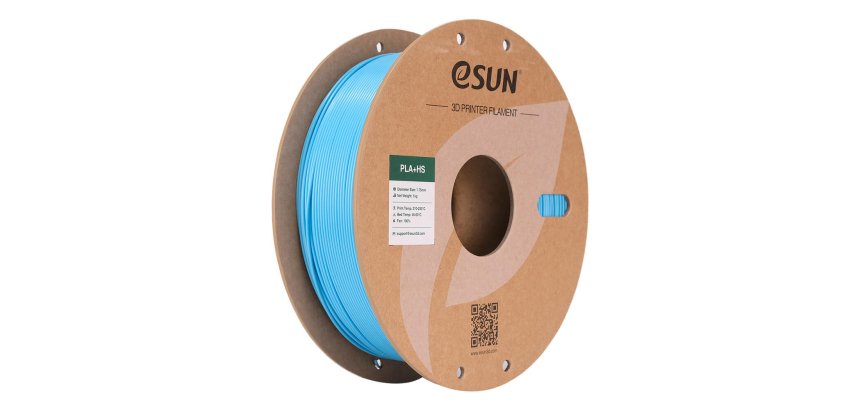 eSUN PLA+HS Polylactic Acid Plus (PLA+) Light Blue 1 kg
