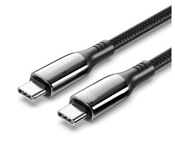 Vention Cable USB 2.0 Tipo-C 5A 100W CTKBH/ USB Tipo-C Macho - USB Tipo-C Macho/ 2m/ Negro