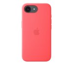Apple Coque en silicone avec MagSafe pour iPhone 17e - Rose goyave