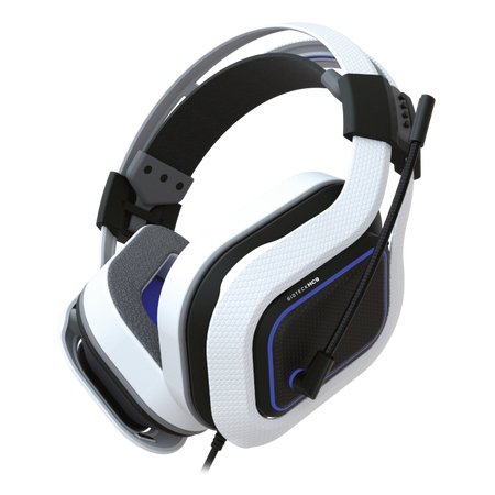 Gioteck HC9 Auricolare Cablato A Padiglione Gaming Blu, Bianco