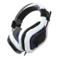 Gioteck HC9 Auricolare Cablato A Padiglione Gaming Blu, Bianco