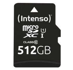 Intenso microSD Karte UHS-I Premium 512 GB Classe 10