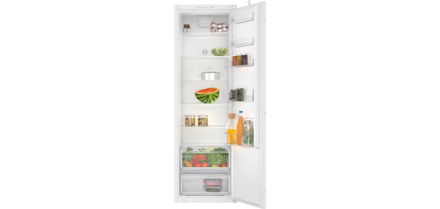 BOSCH Réfrigérateur encastrable 1 porte KIR81NSE0, Série 2, 310 litres, Tout utile