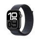 Apple Watch Series 10 OLED 46 mm Numérique 416 x 496 pixels Écran tactile Noir Wifi GPS (satellite)