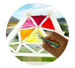Crayon stabilo woody 3 en 1 duo multi-talents mine bicolore pointe 10mm taille-crayon inclus etui 10 unites assorties