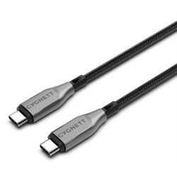 Cygnett CY4673PCTYC USB cable USB 2.0 0.5 m USB C Black, Silver