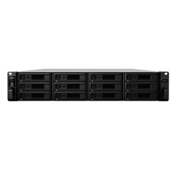 Synology RackStation RS3618xs NAS Rack (2 U) Intel® Xeon® D D-1521 8 Go DDR4 0 To DiskStation Manager Noir