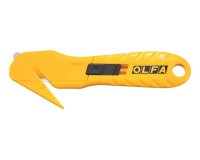 Cutter olfa securite lame sk10 corps abs ergot metal lame peu visible lors de la coupe