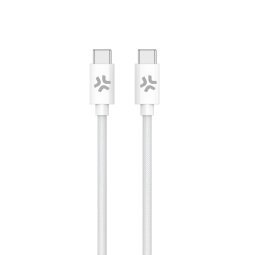 Celly USBCUSBCCOTTWH cable USB 1,5 m USB C Blanco