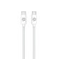 Celly USBCUSBCCOTTWH cable USB 1,5 m USB C Blanco