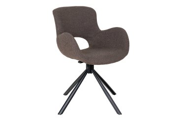 HOUSE NORDIC Chaise Chaise Amorim marron lot de 2