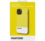 Pantone PT-PC1009Y mobile phone case 17 cm (6.7") Cover White, Yellow