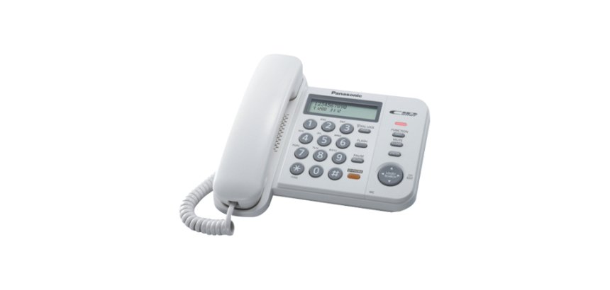 Panasonic KX-TS580EX1 Caller ID White