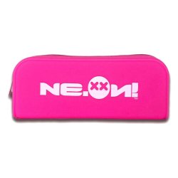 Neon 0006F pencil case Soft pencil case Silicone Pink