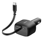 Belkin BoostCharge Universel Noir Allume-cigare Charge rapide Intérieure
