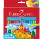 Feutre scolaire faber castell chateau pochette de 36