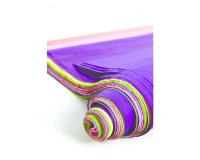 PAPIER DE SOIE, Rouleau de 24 feuilles 18g/m2 au format 50x75cm - Assortiment